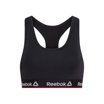 Reebok Damen-Sport-BH, M, schwarz - B-Ware neuwertig