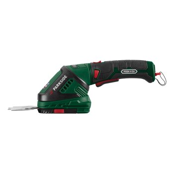 PARKSIDE® 4 V Akku-Gras- und Strauchschere »PGSA 4 C4«, mit Ladegerät - B-Ware sehr gut