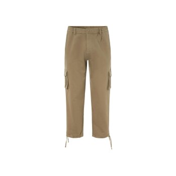 LIVERGY® Herren Cargohose, hoher Baumwollanteil (Beige, L(52/54)) - B-Ware neuwertig