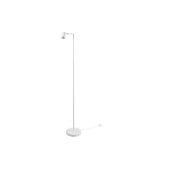 LIVARNO home LED-Stehleuchte, mit neig- und schwenkbarem Kopf (Weiß) - B-Ware sehr gut