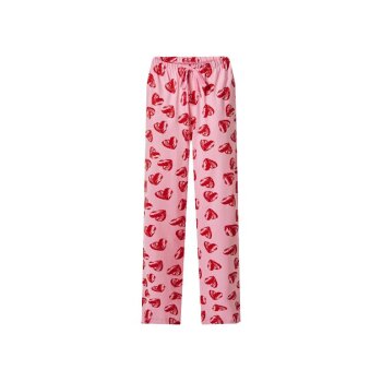 esmara® Damen-Pyjama-Set, XL 46/48, beige/rosa -...