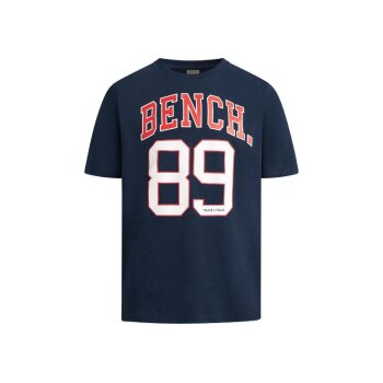 BENCH Herren-T-Shirt, XL, blau - B-Ware sehr gut