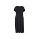 esmara® Damen Maxi-Kleid, mit recyceltem Material (Schwarz, XL(48/50)) - B-Ware neuwertig