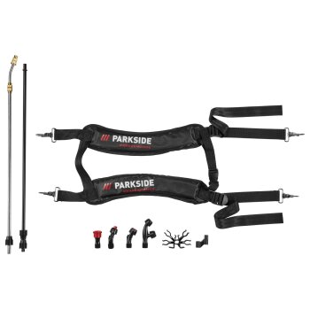 PARKSIDE PERFORMANCE® 20 V Akku-Rucksackdrucksprüher »PPARDS 16 D3«, ohne Akku und Ladegerät - B-Ware gut