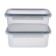 SILVERCREST® Frischhaltedosen-Set (2er Set) - B-Ware neuwertig
