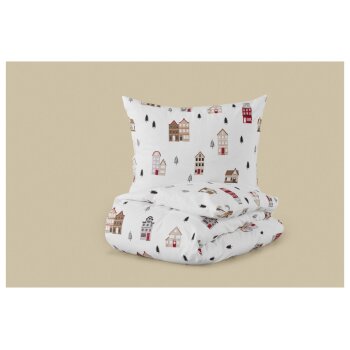 LIVARNO® Feinbiber-Bettwäsche, 140 x 200 cm, 70...