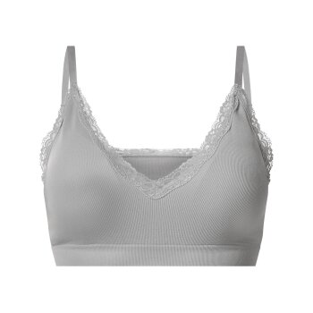 esmara® Damen Geripptes Bustier mit Spitze - B-Ware
