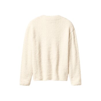 esmara® Damen Plüschpullover (Beige, XS(32/34)) - B-Ware neuwertig