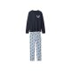 Damen Pyjama (Stitch/blau, S(36/38)) - B-Ware neuwertig