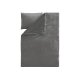 LIVARNO® Wendebettwäsche, aus Plüsch, 140 x 200 cm, grau - B-Ware neuwertig