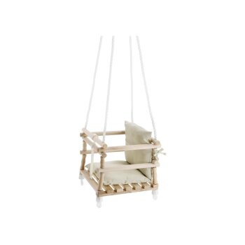 lupilu® Baby Holzschaukel, weiß - B-Ware sehr gut