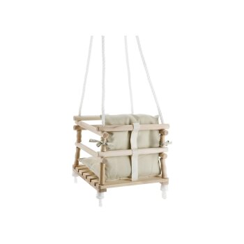 lupilu® Baby Holzschaukel, weiß - B-Ware sehr gut