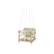 lupilu® Baby Holzschaukel, weiß - B-Ware sehr gut