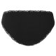 esmara® Damen Gerippte Slips mit Spitze, 5 Stück (Schwarz, XS(32/34)) - B-Ware sehr gut