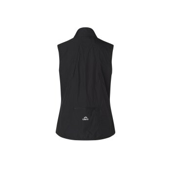 CRIVIT Damen Funktionsweste, mit reflektierenden Deko-Elementen (Schwarz, L(44/46)) - B-Ware neuwertig