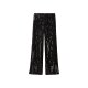 esmara® Damen Pailletten-Hose (Schwarz, M(40/42)) - B-Ware neuwertig