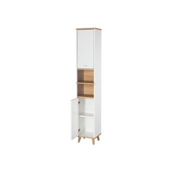 LIVARNO® Bad-Hochschrank Corfu, weiß - B-Ware Transportschaden