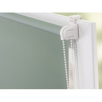 Lichtblick Rollo Klemmfix, ohne Bohren, verspannt, Verdunkelung, ab 45 x 150 cm (Salbei, 70 x 150 cm) - B-Ware sehr gut
