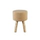 LIVARNO home Fellhocker, aus Kunstfell (Teddy-Optik) - B-Ware neuwertig