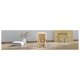 LIVARNO home Fellhocker, aus Kunstfell (Teddy-Optik) - B-Ware neuwertig