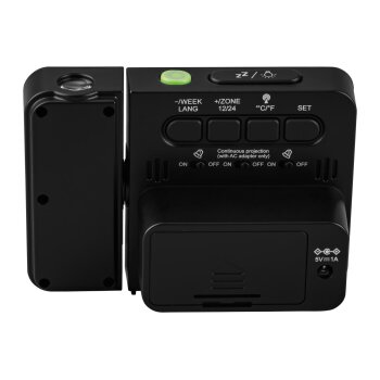 LIVARNO® Funk-Projektionswecker (Schwarz) - B-Ware...