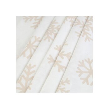 Livarno home Bettwäsche, 140 x 200 cm, Schneeflocke...