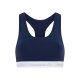 Reebok 2er Set Damen-Sport-BHs, S, marineblau/weiß - B-Ware neuwertig
