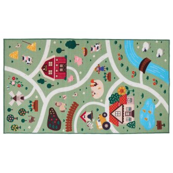 LIVARNO® Kinder Spielteppich, 75 x 133 cm (farm) - B-Ware sehr gut