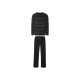 Esmara Men Herren Fleece-Pyjama (Schwarz, XL (56/58)) - B-Ware sehr gut