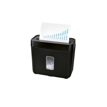 TRONIC® Aktenvernichter (Schwarz) - B-Ware gut