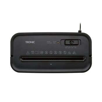 TRONIC® Aktenvernichter (Schwarz) - B-Ware gut