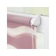 Lichtblick Duo Rollo Welle Klemmfix, ohne Bohren, ab 45 x 150 cm (Altrosa, 90x150 cm) - B-Ware neuwertig