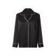 esmara® Damen Satin-Pyjama (Schwarz, S (36/38)) - B-Ware neuwertig
