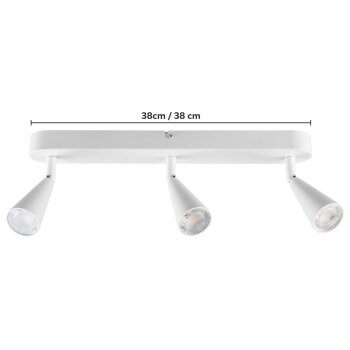 LIVARNO® LED-Deckenleuchte »FREYA« (Deckenschienenleuchte, Weiß) - B-Ware neuwertig