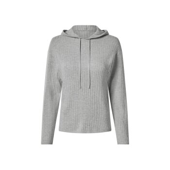 esmara® Damen Gerippter Strickhoodie - B-Ware