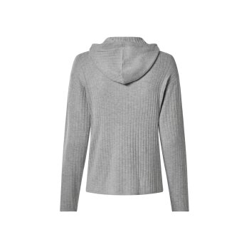 esmara® Damen Gerippter Strickhoodie - B-Ware