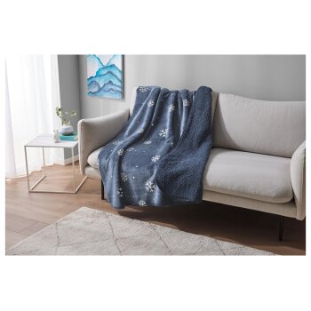 LIVARNO home Teddyfleece-Kuscheldecke, 140 x 180 cm - B-Ware