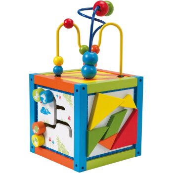 roba Spielcenter Aktivwürfel, mit Motorikschleife -...