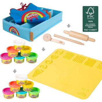 roba x Play-Doh Spielset, inkl. 12x Knete und Zubehör - B-Ware neuwertig