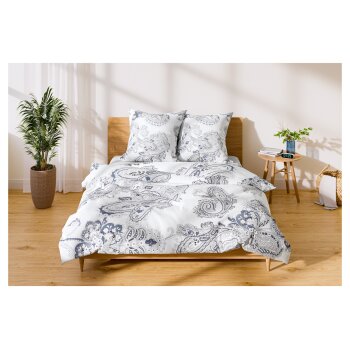 LIVARNO home Bettwäsche, aus Satin, 160 x 200 cm,...