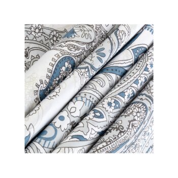 LIVARNO home Bettwäsche, aus Satin, 160 x 200 cm, Paisley - B-Ware sehr gut