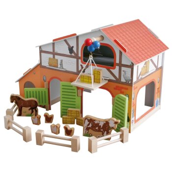 roba Bauernhof Farm, mit Scheune, Stall, Heuboden, Zaun...