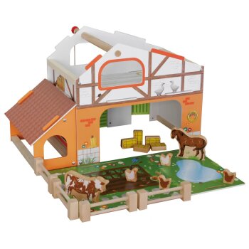 roba Bauernhof Farm, mit Scheune, Stall, Heuboden, Zaun...