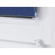 Lichtblick Duo-Rollo Klemmfix, ohne Bohren, verspannt, blickdicht, ab 45 x 150 cm (Blau, 80 x 150 cm) - B-Ware neuwertig