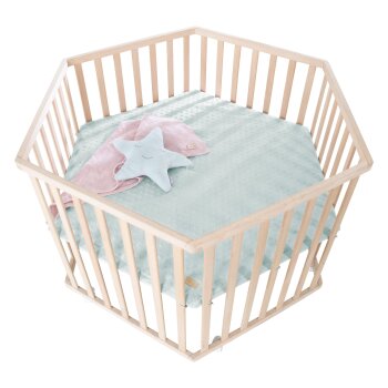 roba Laufgitter Lil Planet, 6-eckig, frosty green - B-Ware neuwertig