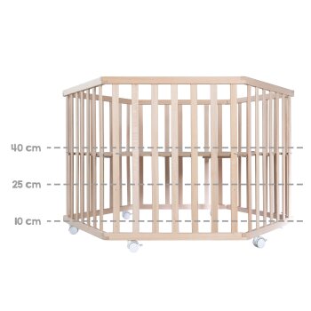 roba Laufgitter Lil Planet, 6-eckig, frosty green - B-Ware neuwertig