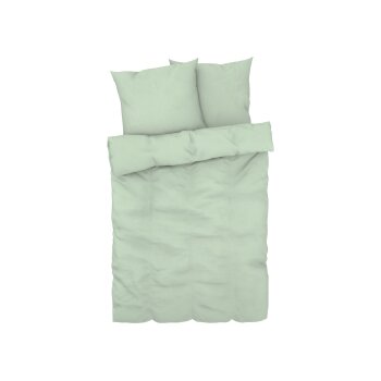 LIVARNO home Bettwäsche, aus Musselin, 160 x 220 cm,...