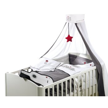 roba 4-teilige Kinder-Bettgarnitur Rock Star Baby 1 -...
