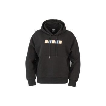 UMBRO Damen-Sweathoodie, M, schwarz - B-Ware sehr gut