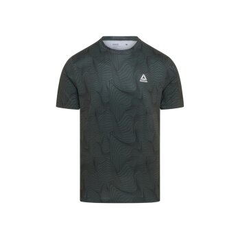 Reebok 2er Set Herren-T-Shirts, Active Wear, L, schwarz/khaki - B-Ware neuwertig